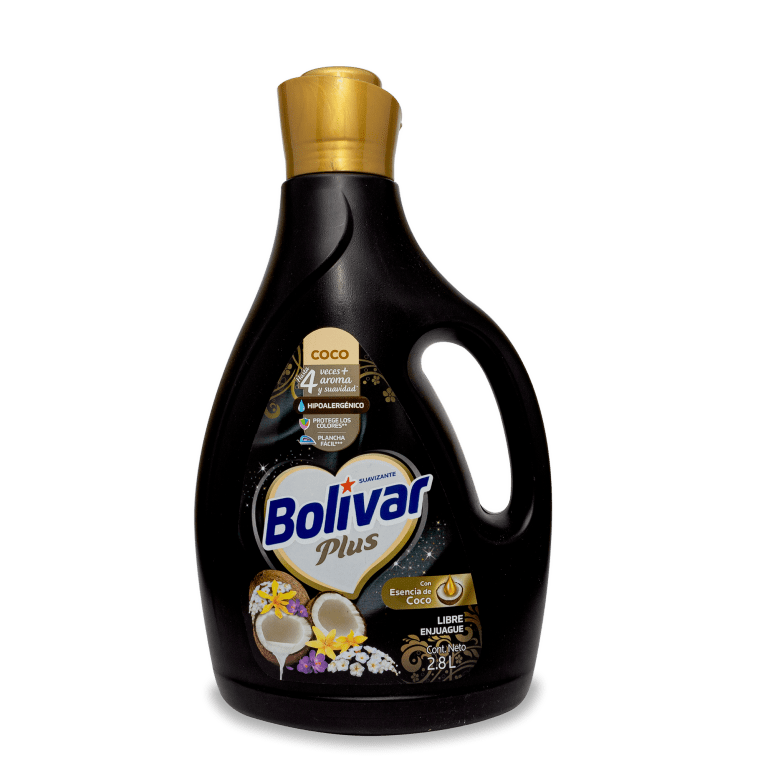 Suavizante Bolívar Plus Libre Enjuague Coco 2.8 L